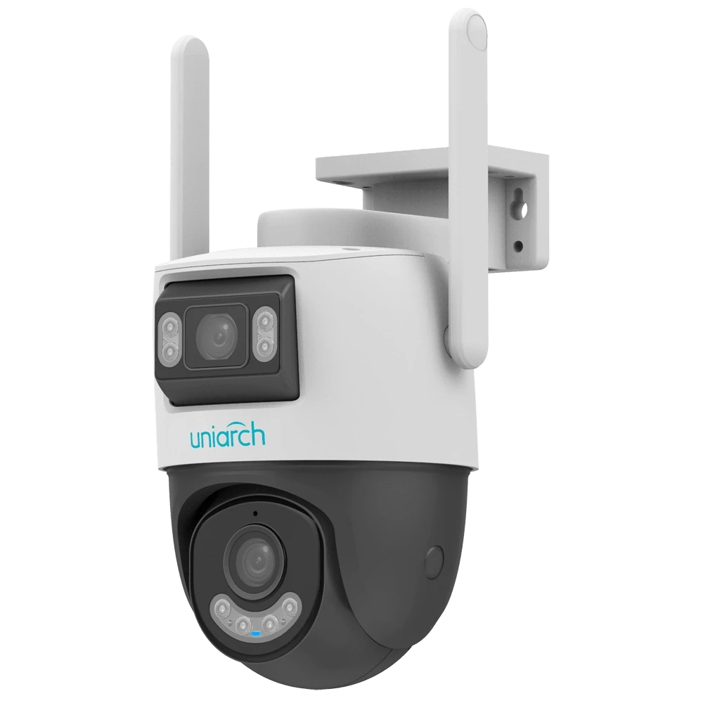 Cámara Wifi 3MP+3MP 2.8mm lens Color Night Vison Audio Uho-P2S-M33F34 Uniarch